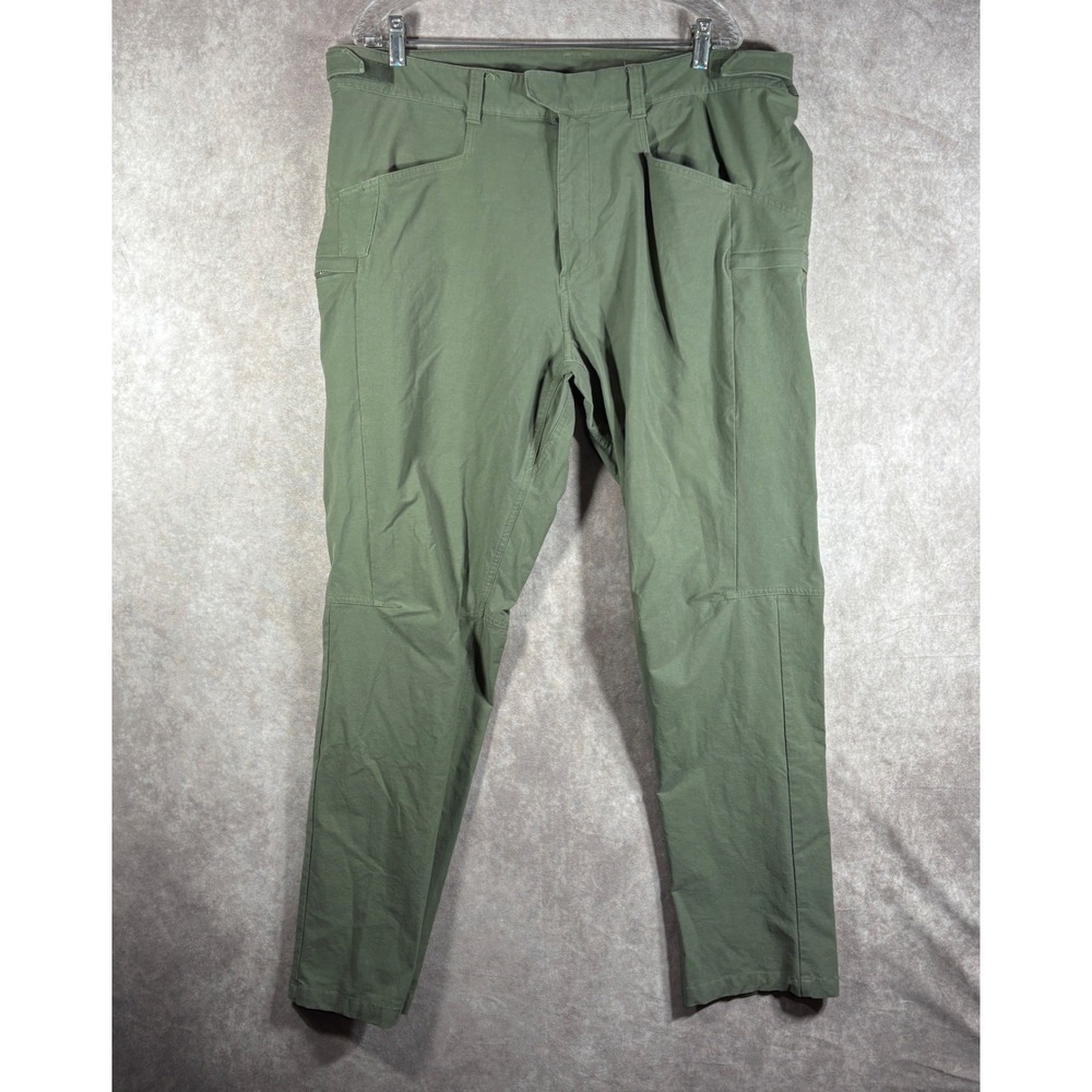 Ten Thousand Pants Mens 38x30 Green Tactical Utility Outdoor Athletic Stretch